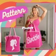 Hands of Zeal Crochet - Julie Likley - Baddie Barbie bag
