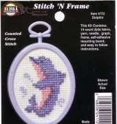 Needle Magic Inc. NMI Stitch N Frame 4112 - Dolphin