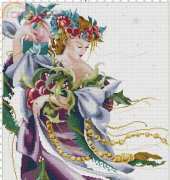 Mirabilia MD24  Christmas Flourishes PCS