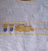 Un babero con patito