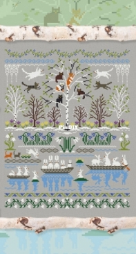 OwlForest Embroidery - The Cats Have Arrived  - Free