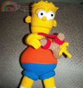 Mamas Creations - Melanie Blake - Cool Yellow Dude Bart Simpson