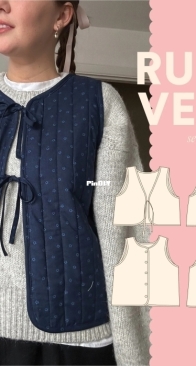 Syd Graham - Ruby Vest - Size 0-34