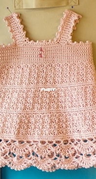 Crochet Garden - Lisa Naskrent - Angel Lace Top