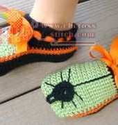 Crafts by Starlight - Spider Slippers by Esther Levitt