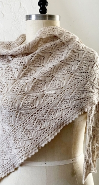 Encelia Shawl by Stephanie Tallent