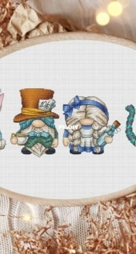 MiyaStitch - Alice in Wonderland Gnomes by Minasyan Yana