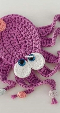 The Crochet Cartoon Co - Olivia Caputo - Olga the Octopus - Free