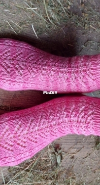 Pink socks