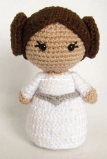 Crochelandia - Rose Nogueira - Toy Art Princess Leia