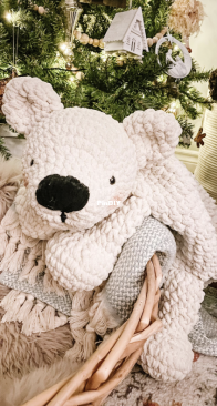 Woolinen - Sushi the Polar Bear - Arctic Friends collection PDF pattern