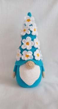 Gnome, crocheted