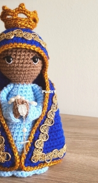 Hope Art in crochet - Hope Handcraft - Fernanda Colaneri - Our Lady Aparecida