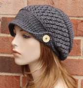 Alyse Crochet- Justine Walley - Finley Newsboy Hat
