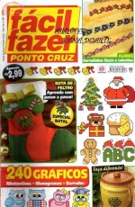 Facil de Fazer Ponto Cruz-Ano 10 N.68/no ads/Portuguese