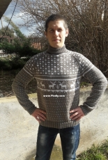 Deer John Sweater by Silvia Heke mai-Free