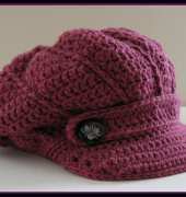 Swirls Cap by Sophia Kessinger