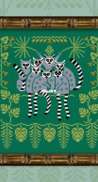 Owl Forest Embroidery 0235-DL-B /0235-ДЛ-Б - Friendly Lemurs - Free