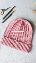 Crochet Together - Svetlana Kochkina - Spikelet Hat - Russian