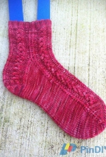Roots of Love Socks by Katie Degroff-Free