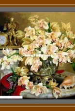 Art-goblen - Orchids by S Nedelcheva