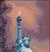 Heritage JCLB852 John Clayton International Statue of Liberty