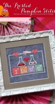 The Frosted Pumpkin Stitchery - Elements Of Love PCS + XSD