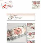 Faby Reilly - Sepia Rose Garter