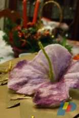 Felted flower