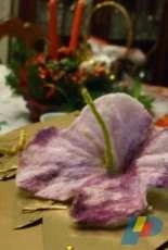 Felted flower