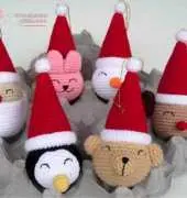 Sky Magenta - Christmas Ornaments