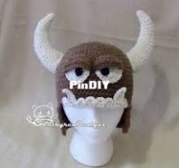 Cathyren Designs - Cathy Ren – Monster Hat