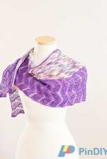 SweetGeorgia Yarns-Ekanis Shawlette by Tabetha Hedrick - Free