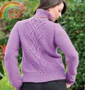 Free Cascade - Celtic Cables for Her (C201) by Melissa Leapman