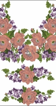 Merejka - 12-12 Embroidered dress or blouse XSD