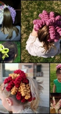 The Hookeraholic Crochet - Shannon Kilmartin - Ponytail Holders