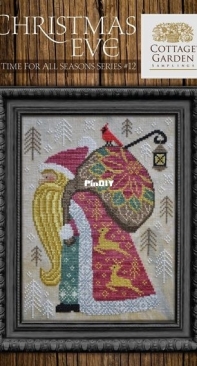 Cottage Garden Samplings - A Time For All Seasons #12 - Christmas Eve XSD