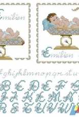 LBP Les Brodeuses Parisiennes Tendresse Blue xsd