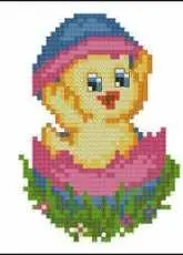 Vervaco 59.504 Easter animals xsd + pcs