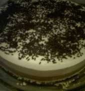 Three chocolate cake