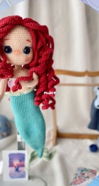 Roza Oyuncak - Sedanur Şimşek - Little Mermaid - Küçük Denizkızı - Turkish