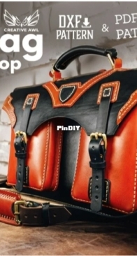 Creative Awl - Leather Laptop Bag
