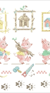 Les Trois Petits Cochons by Véronique Enginger from Fables, Contes et Comptines XSD + PCS