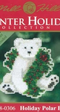 Mill Hill - Winter Holiday Collection MH18-0306 Holiday Polar Bear XSD