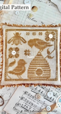 Luminous Fiber Arts - Gathering Honey