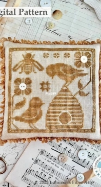 Luminous Fiber Arts - Gathering Honey