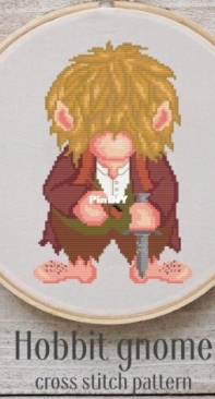 XStitchHeroes - Hobbit Gnome by Neni Design