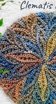 MajesticArtCrochet - Liudmyla Hefny / Liudmyla Molokova - Clematis Beret
