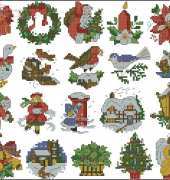Victorian Christmas from Cross Stitcher 154 XSD