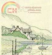Derwentwater Designs CB01 - Crab Pot Cove (Blackwork)